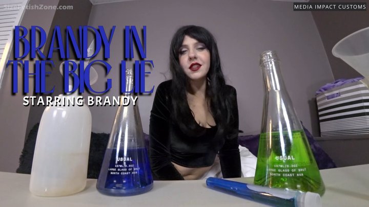 Brandy in The Big Lie – ass worship clip preview with Brandy