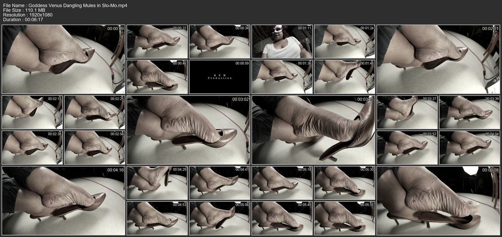 HFW - Goddess Venus Dangling Mules in Slo-Mo - screenshots