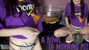 A Bowl Of Morning Pee A Bowl Of Morning Pee – pee clip preview with Amarena Milan