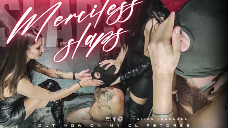 DULA and IMPERATRICE - Merciless slaps [ITA] Full – face slapping clip preview with Kinkamiquesto