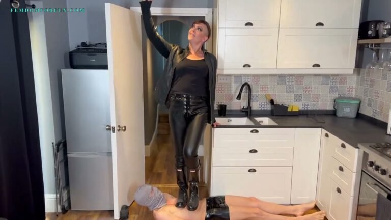 Lady Valeska - My Personal Human Floor – wellies clip preview with Lady Valeska