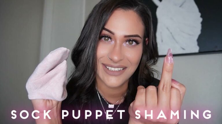 "Sock Puppet Shaming" [FEMDOM] – masturbation humiliation clip preview with Mila P